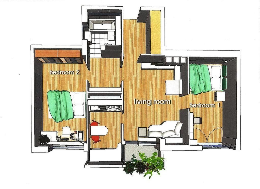 Apartment Spacious Liman 诺威萨 外观 照片